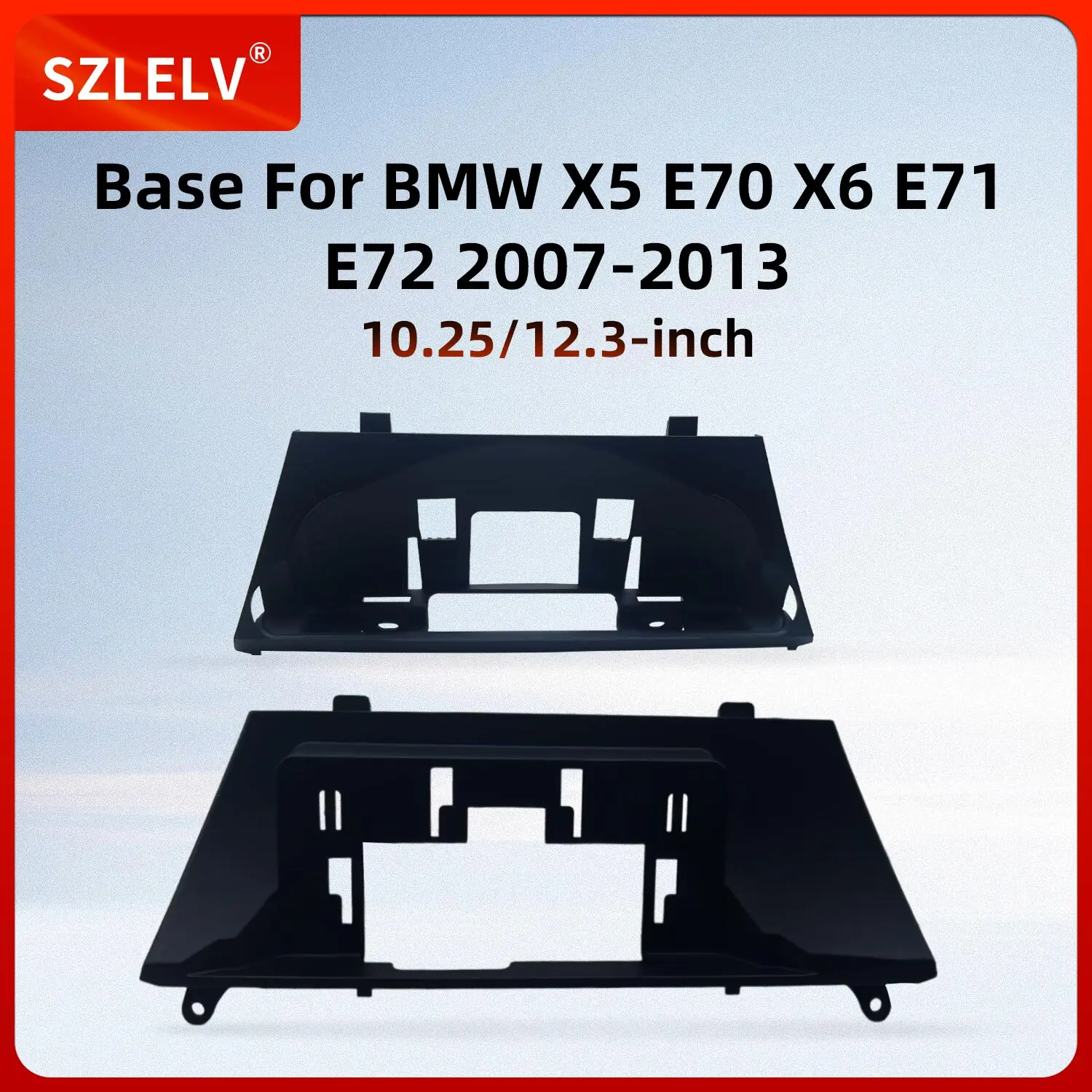 For BMW X5 E70 X6 E71 E72 Mounting Bracket Compatible with Car Screen Navigation Multimedia Player Non-destructive Modification