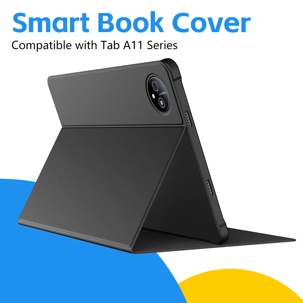 Smart Book Cover TPU Back Case/PU Leather for Ulefone Tab A11 Series Accessories