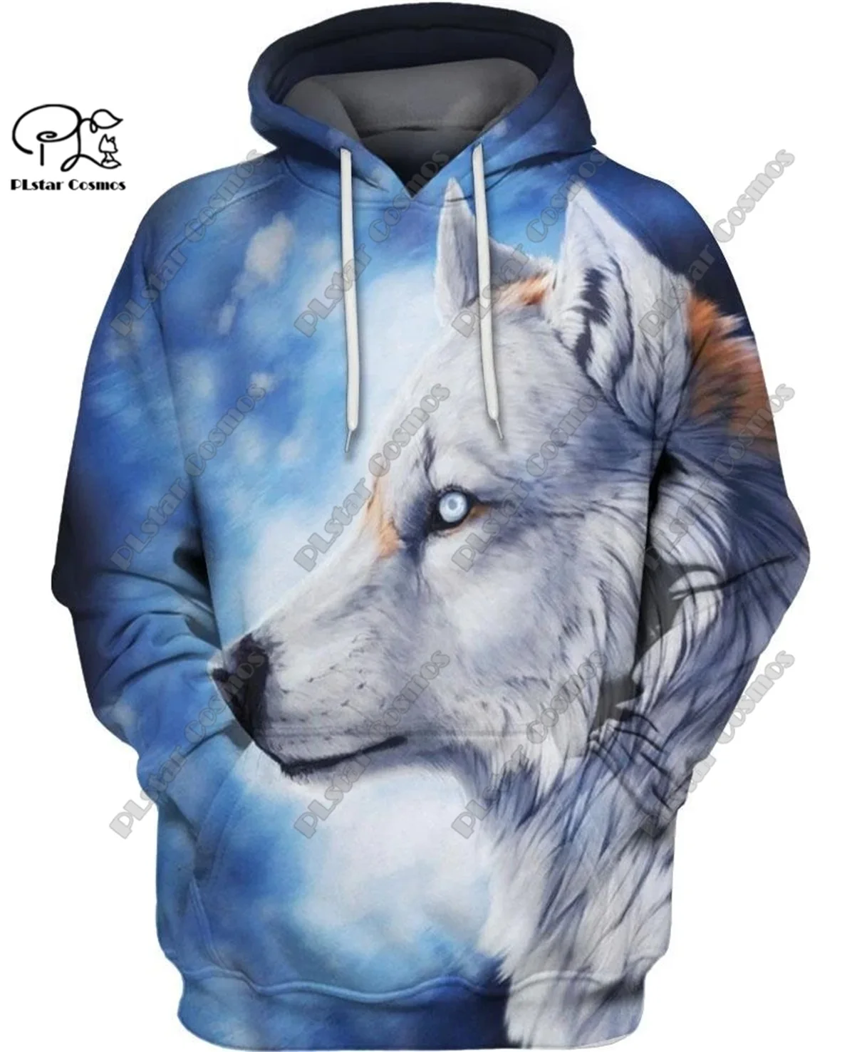 

PLstar Cosmos 3D printed retro Aboriginal wolf feather pattern street casual unisex new hoodie, sweatshirt, zipper hoodie L-5