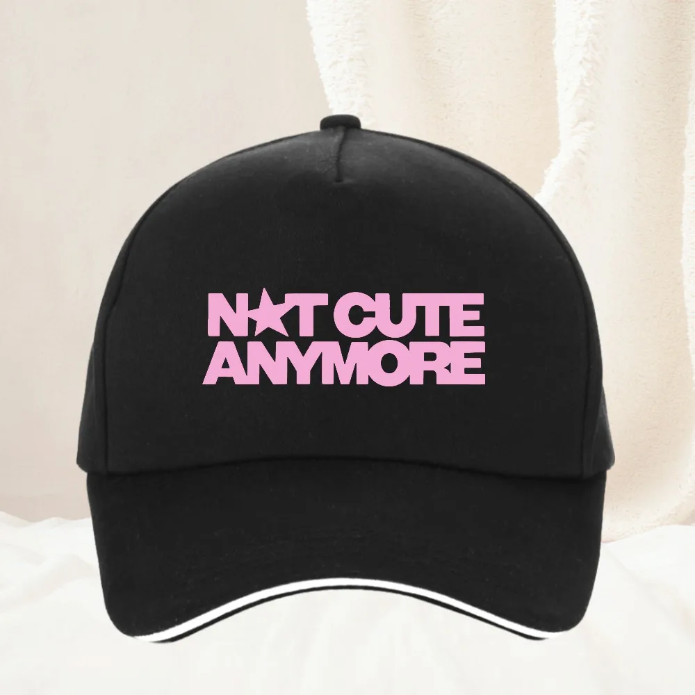 

Not Cute Anymore Women hat Girl Band Baseball Cap Korean Fashion Summer Women Men Snapback hat