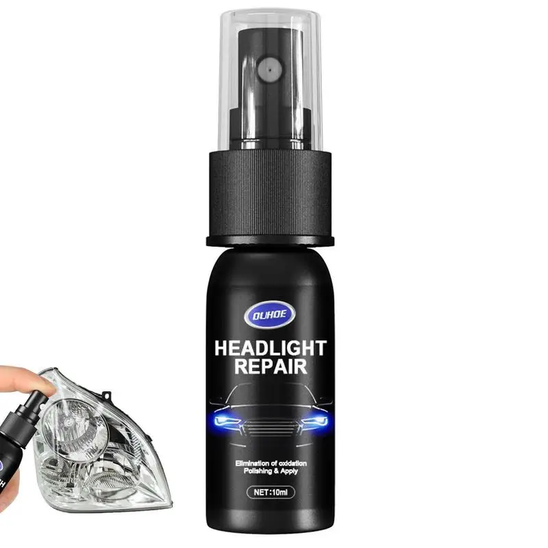 

10/20/30/50ml/100ml Car Headlight Repair Fluid Auto Light Restoration Liquid Headlamp Cleaner Remove Oxidation Dirt & Haze