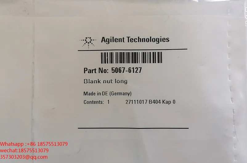 

For Agilent 5067-6127 Special Plug, All Kinds Of Metal Pipes,Joints,5067 6127