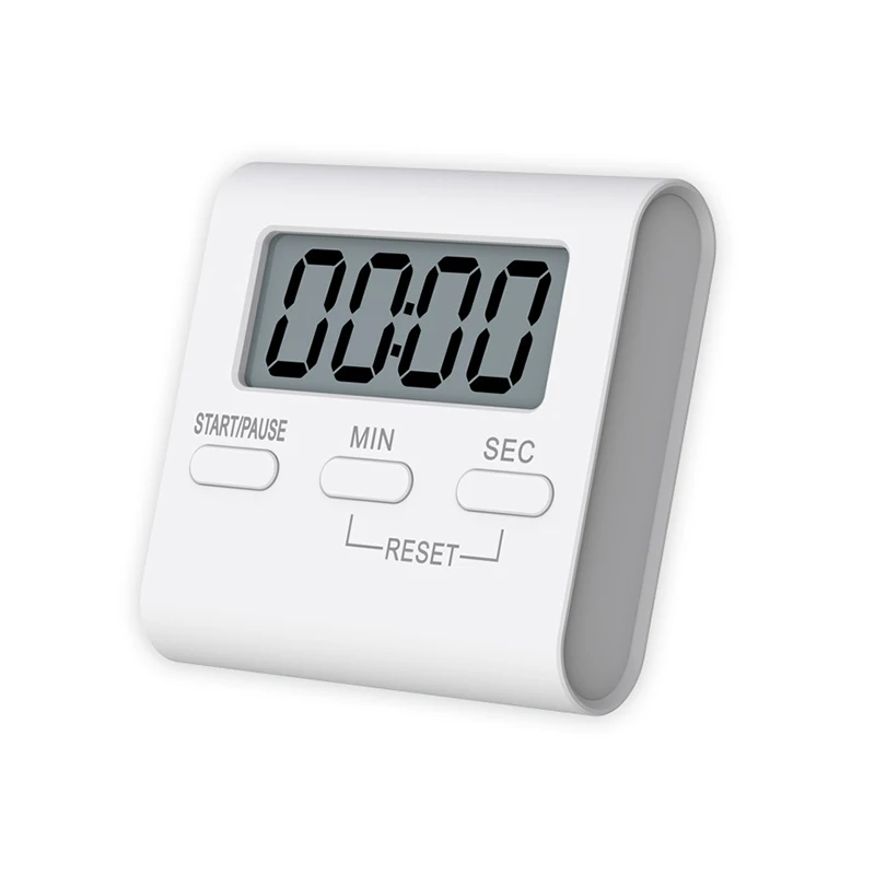 Digital Kitchen Timers LCD Screen Count-Down Up Timer Backing Stands