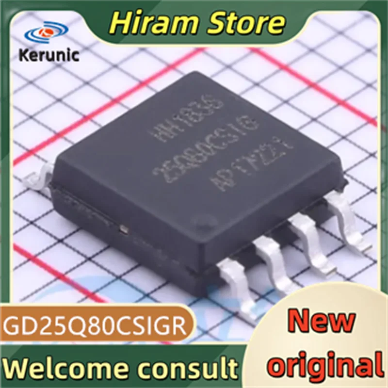 10PCS 25Q80CSIG New and original GD25Q80CSIGR GD25Q80CSIG GD25Q80CS GD25Q80C