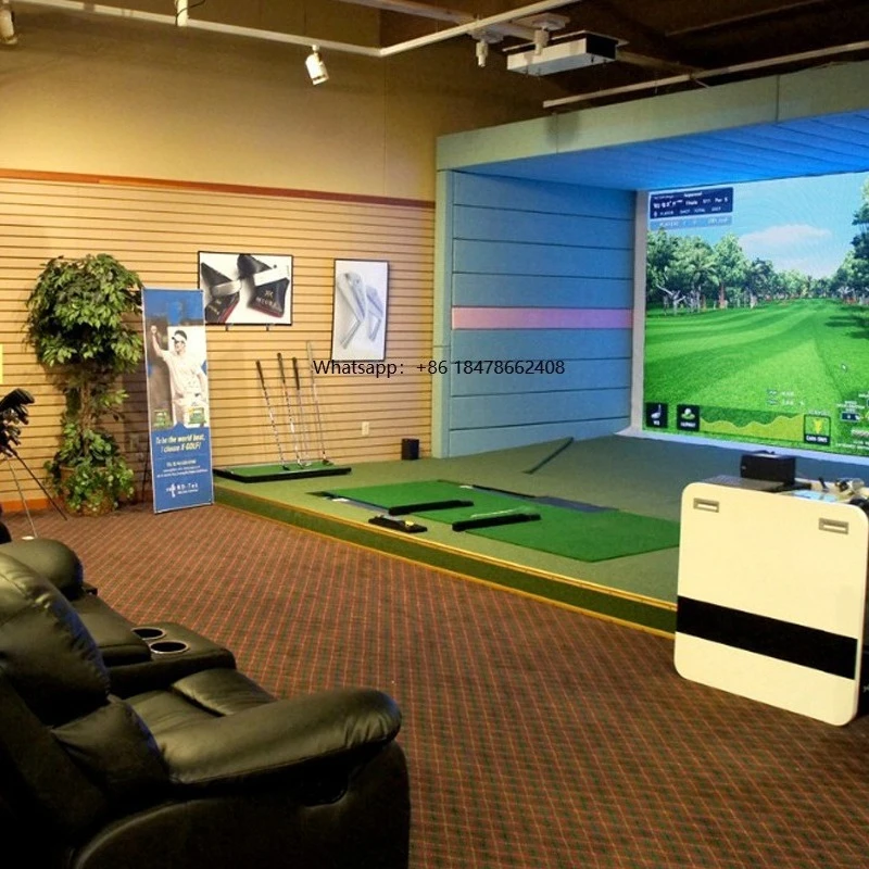 

PGM MNQ001 Indoor Infrared Induction Golf Simulation Trainer Golf Simulator