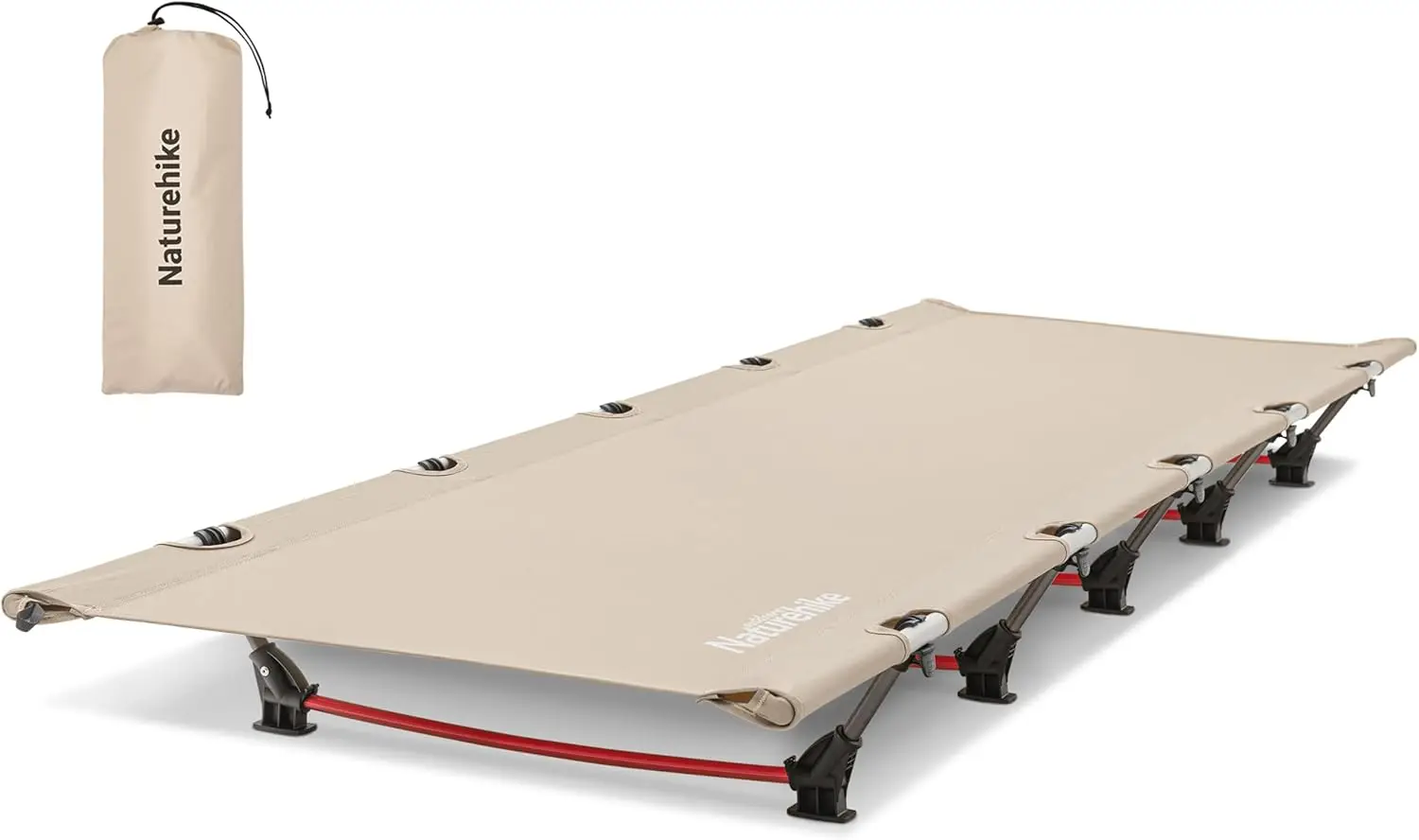 

Ультралегкая складная походная кровать, установка за 60 секунд, выдерживает нагрузку до 150 кг, портативная кровать для кемпинга, походов и путешествий