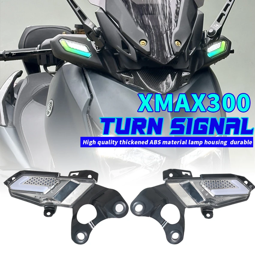 

Motorcycle One click control Multiple colors Turn Signals Lamp Indicator Lamp For YAMAHA XMAX300 2017-2018