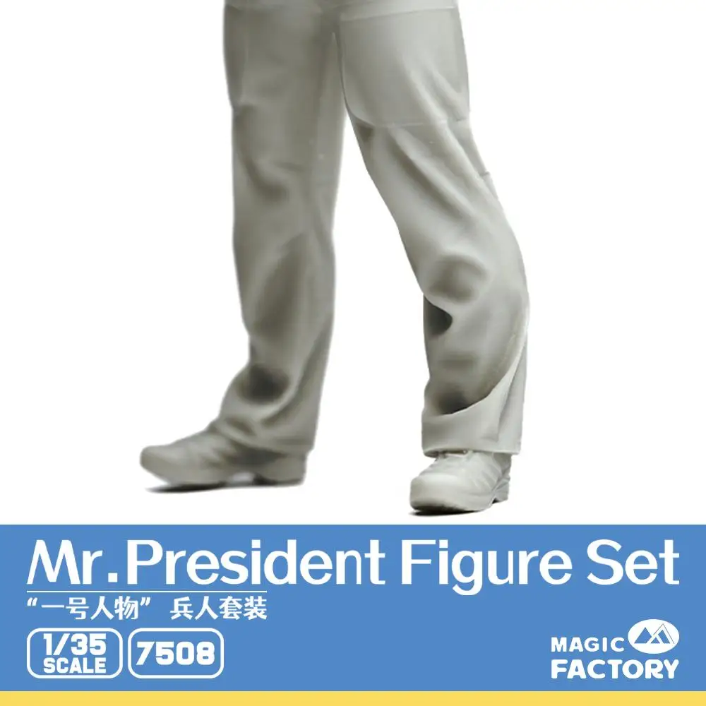 MAGIC FACTORY-Ensemble de figurines Mr.President, kit de modèle en plastique, 7508, 1/35