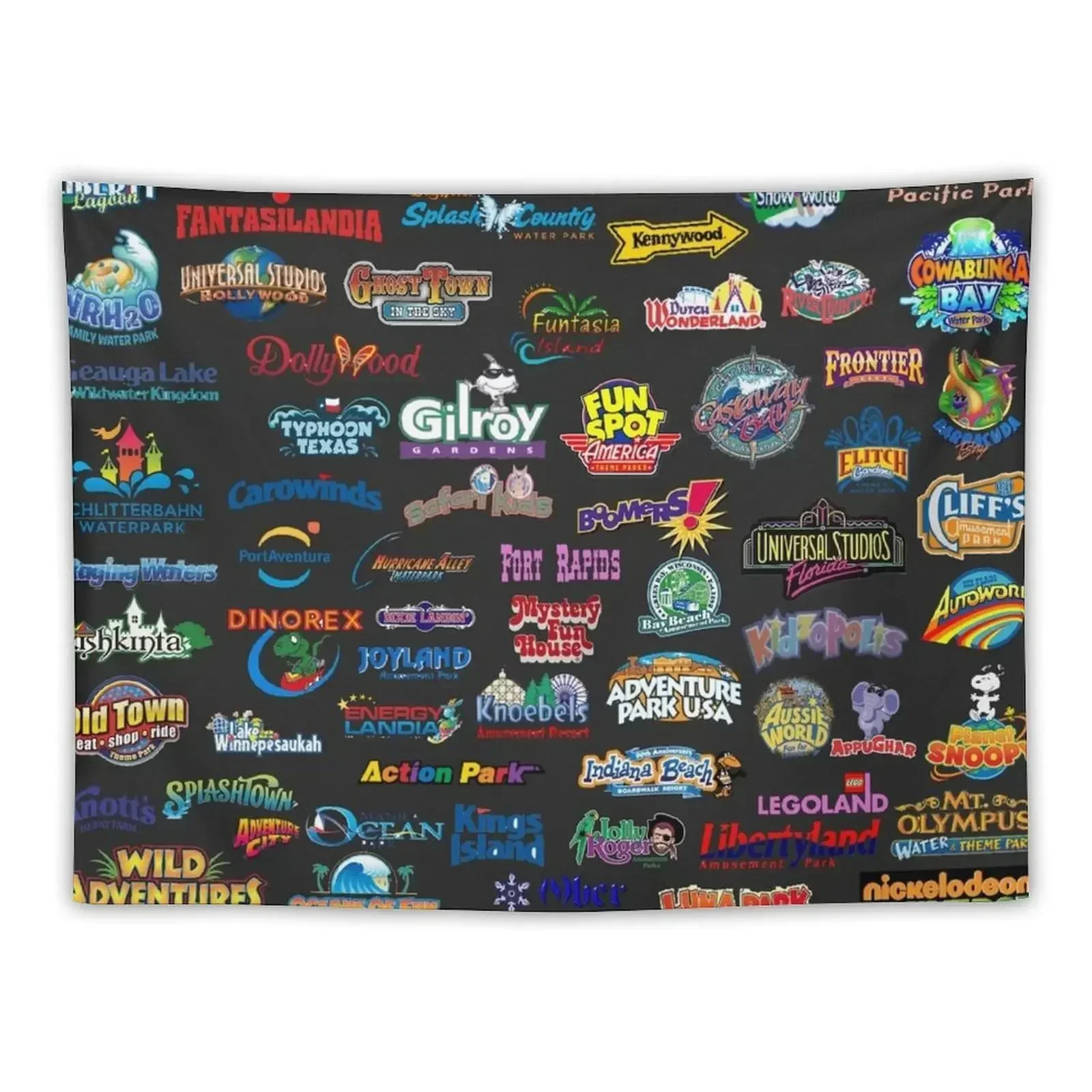 

Amusement Parks Tapestry Wall Carpet Bedroom Decoration Tapestry