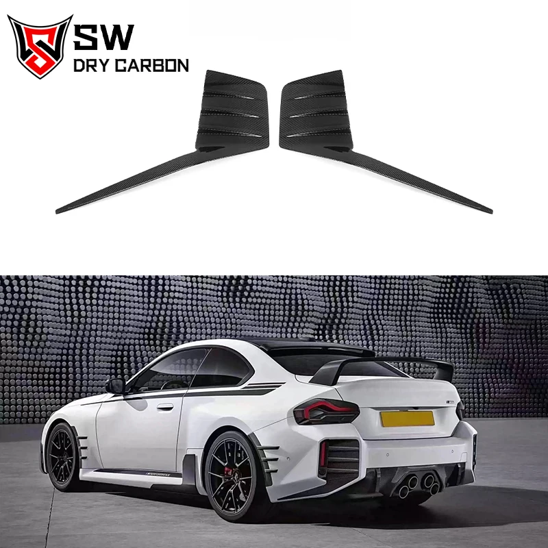 

Dry Carbon Fiber M2 G87 Rear Bumper Vents for BMW G87 M2 Coupe 2-Door 2023 Rear Bumper Trim