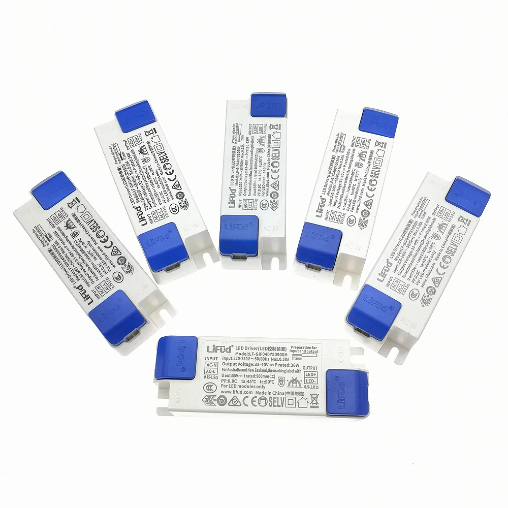 LiFud LED Driver 8W-60W High PF Transformer LF-GIRxxxYM YS Series 350mA 800mA 900mA 1000mA 1300mA 1400mA 1500mA