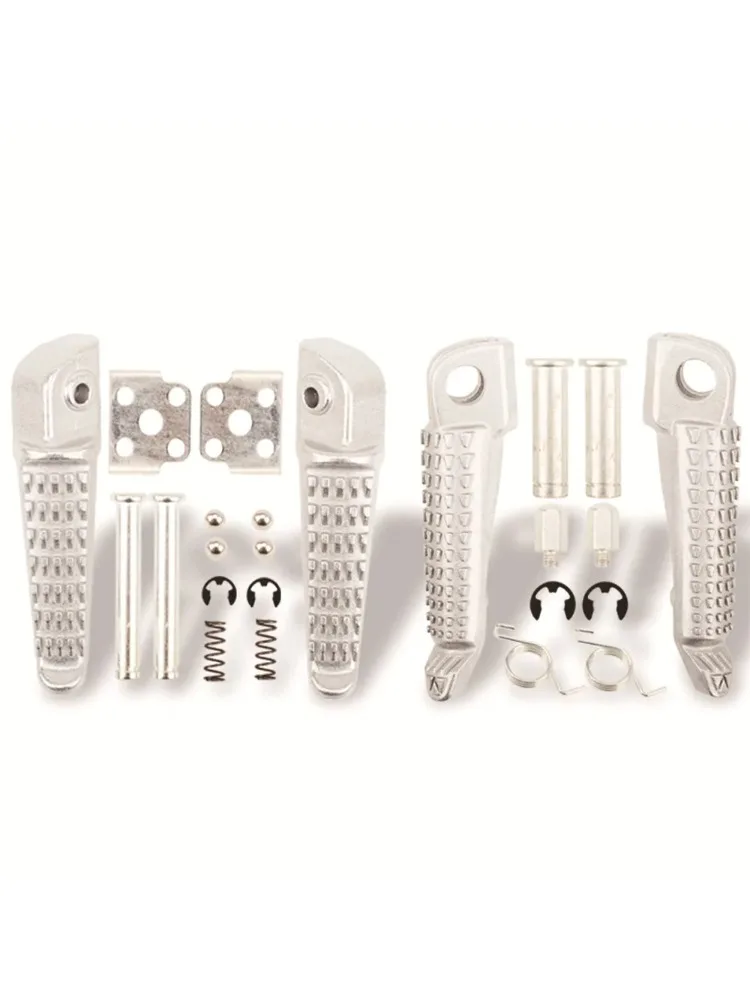

Motorcycle Front and Rear Footrests Pegs for KAWASAKI ZX6R/9R/10R/12R Z750 Z800 Z1000 KLE650 NINJA 250R/650R Versys Pedals Parts
