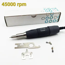 45000rpm Micromotor Nail Drill Pen SDE H102S Handpiece For All Marathon STRONG 210 90 Electric Manicure machine Handle Nail Tool