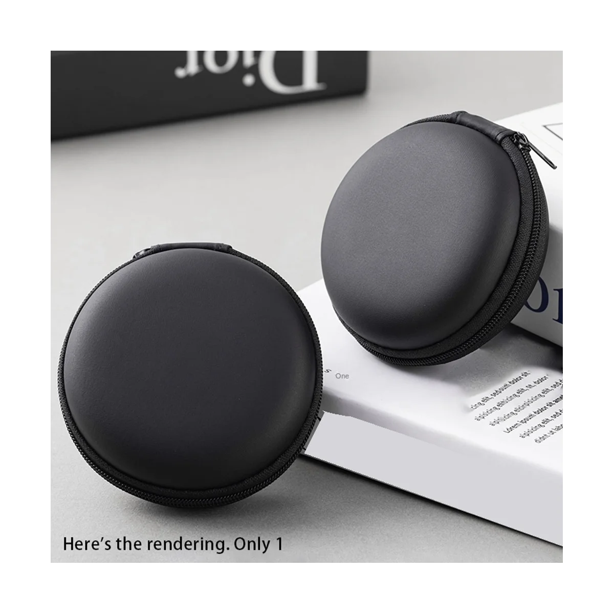 ポータブルヘッドフォン収納バッグ、eva収納ボックス、耐衝撃性