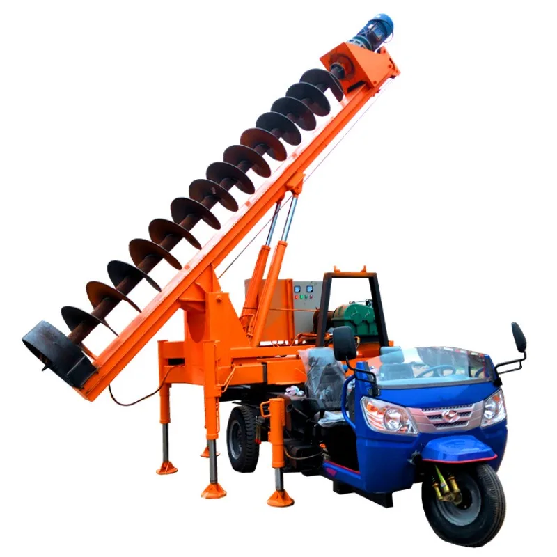 YG Hot Sale Screw Piling Machine Crawler Type Auger Drilling Machine Hot Sale Steel Screw Pile Driver For Ground Screw Piling