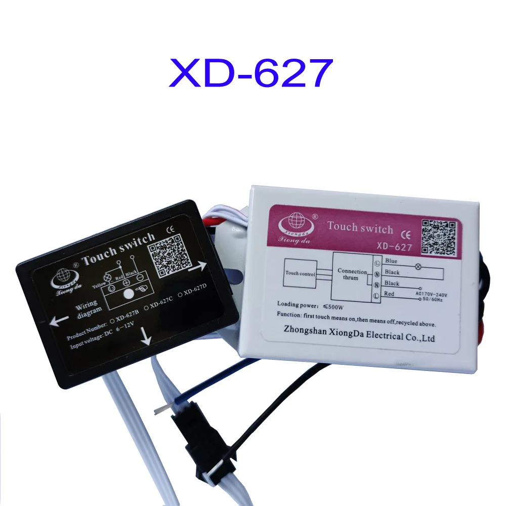 170-240V On/Off Touch Switch for Mirror LED Lamp Lighting Accessories 50/60Hz XD-627 All Types of Lamps on the Medium