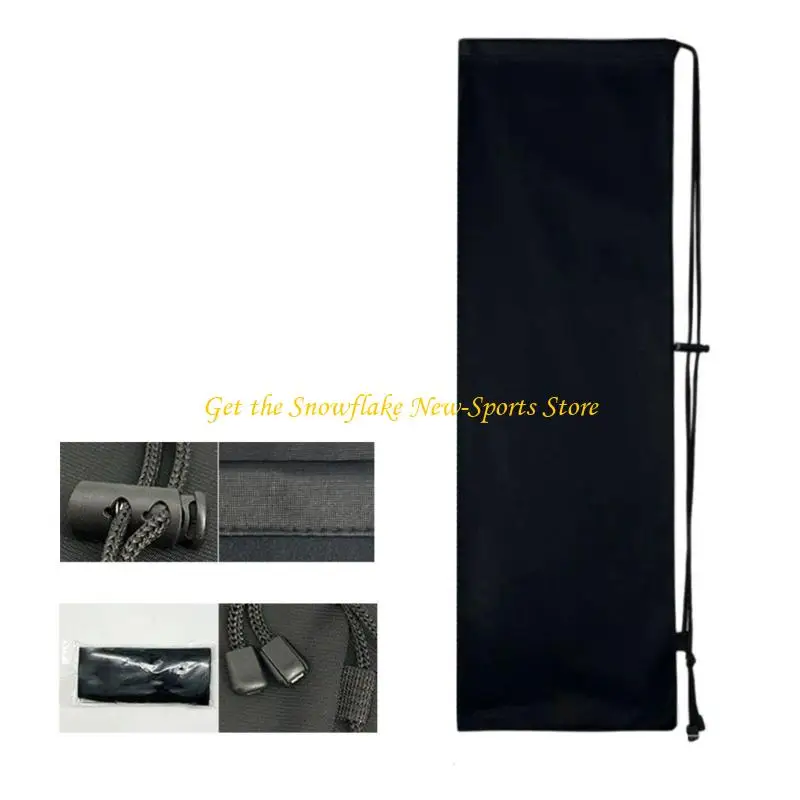 

E56D Большая сумка для снаряжения для бадминтона с пружинными пряжками и шнуровой застежкой