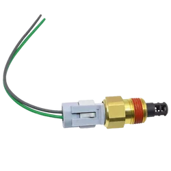 Intake Air Charge Temp Temperature Sensor For GM IAT MAT ACT With 2-Way Female Terminal Keyway Connector Kit 25036751 25037225