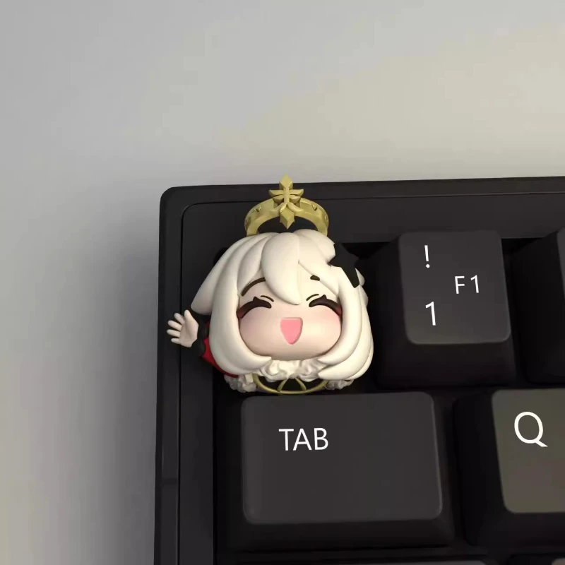 Genshin Impact Theme Keycaps Original Design Cartoon Game Keycap for Mechanical Keycaps Personalized Customization Resin Keycaps
