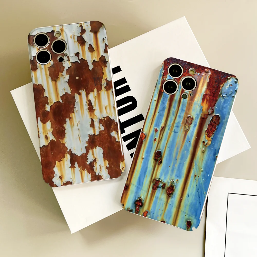 

Retro Industrial Style Rusty phone case FUNDA For Samsung A07 A17 A06 S25 S24 S23 4G 5G Back Cover Hard cover Film shell