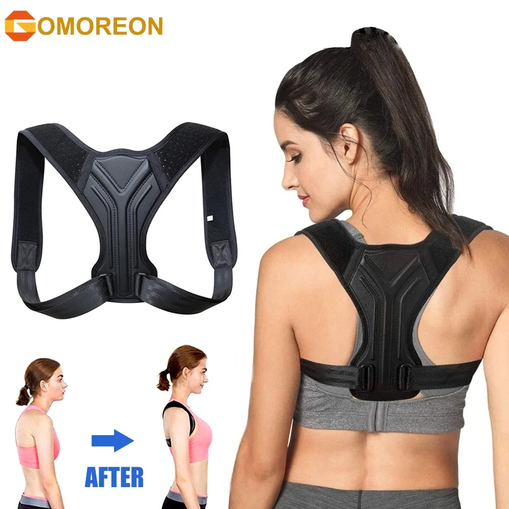 

Back Posture Corrector Corset Clavicle Spine Posture Correction Adjustable Support Belt Pain Relief Traine Spine Posture Support