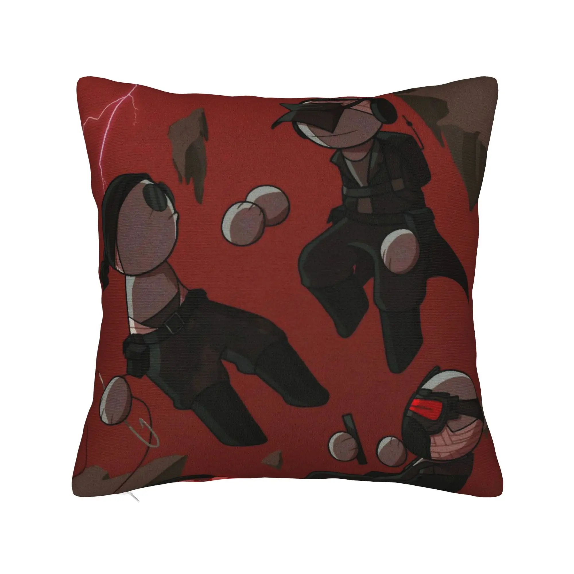 MADNESS COMBAT Hank Pillow Covers Stuff Soft Cushion Cover Decorative  Throw Pillow Case Cover Sofa Multi-Size