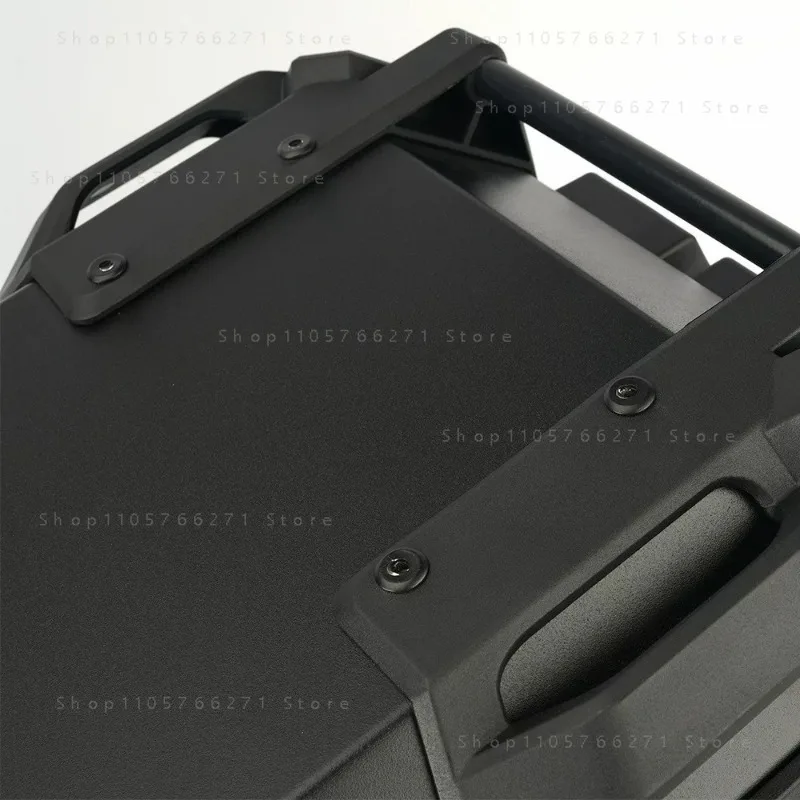 35L Universal Motorcycle Rear Top Box Side Luggage Case Para Motos Storage Trunk Lock Travel Aluminum Alloy Tool Box 2pcs