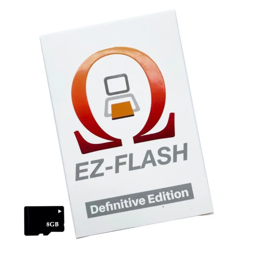 Real Time Clock Support Micro-SD 128GB For EZ-Flash EZ Omega Definitive Edition Compatible with EZ4 3 in 1 Reform With Games