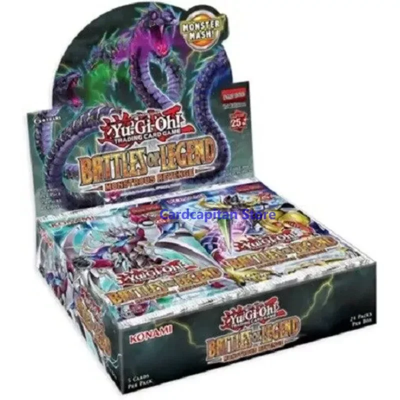 Yugioh Battles of Legend: Monstrous Revenge Booster Box New Sealed English Yugioh Cards Collection