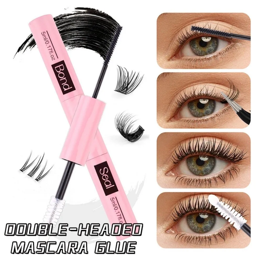 Waterproof Lash Glue Remover Long Lasting Super Strong Hold Eyelash Glue Quick-Dry Lash Bond and Seal Makeup Tool