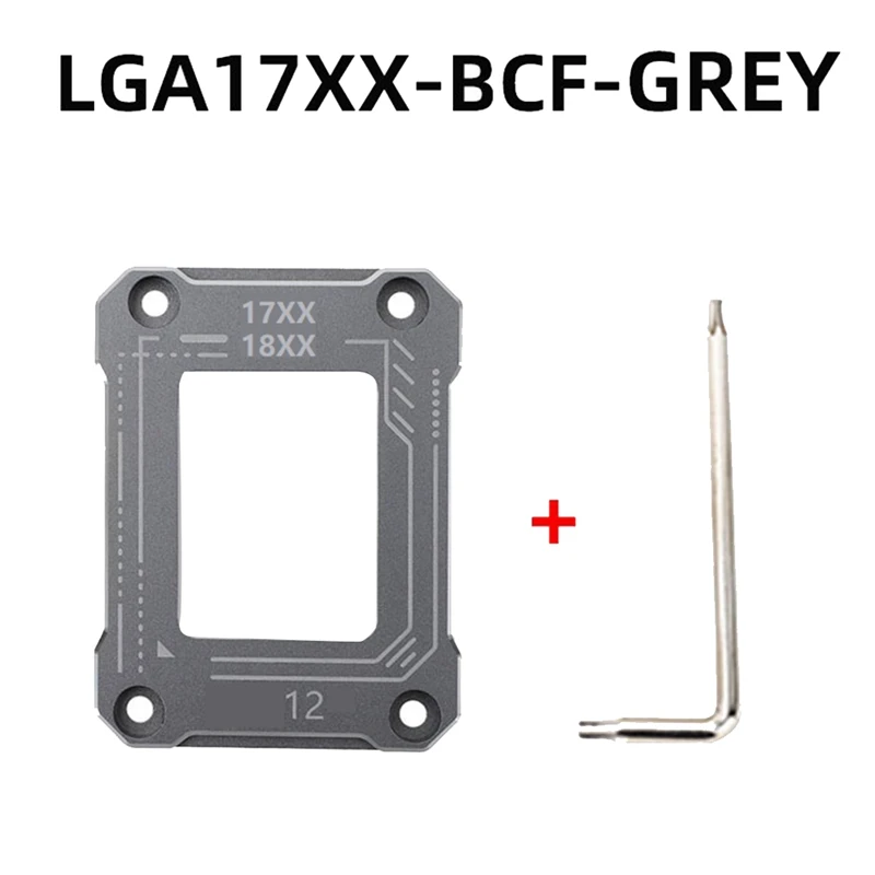 LGA17XX/18XX-BCF 12Th 13Th CPU Bending Correction Fixing Buckle CPU Bending Corrector Frame CPU Fixed Backplane