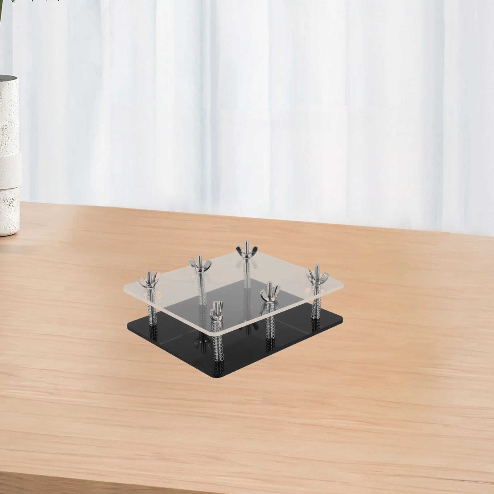 2 قطعة جهاز ضغط مسطح مصحح الانحناء لبطاقات التداول الرياضية المحمولة خفيفة الوزن طقم تصليح البطاقة أدوات بطاقة الدرجة #4