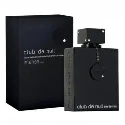 ARMAF Boate Intenso para Homens EDT Novo em Caixa, Preto, 3,6 onças