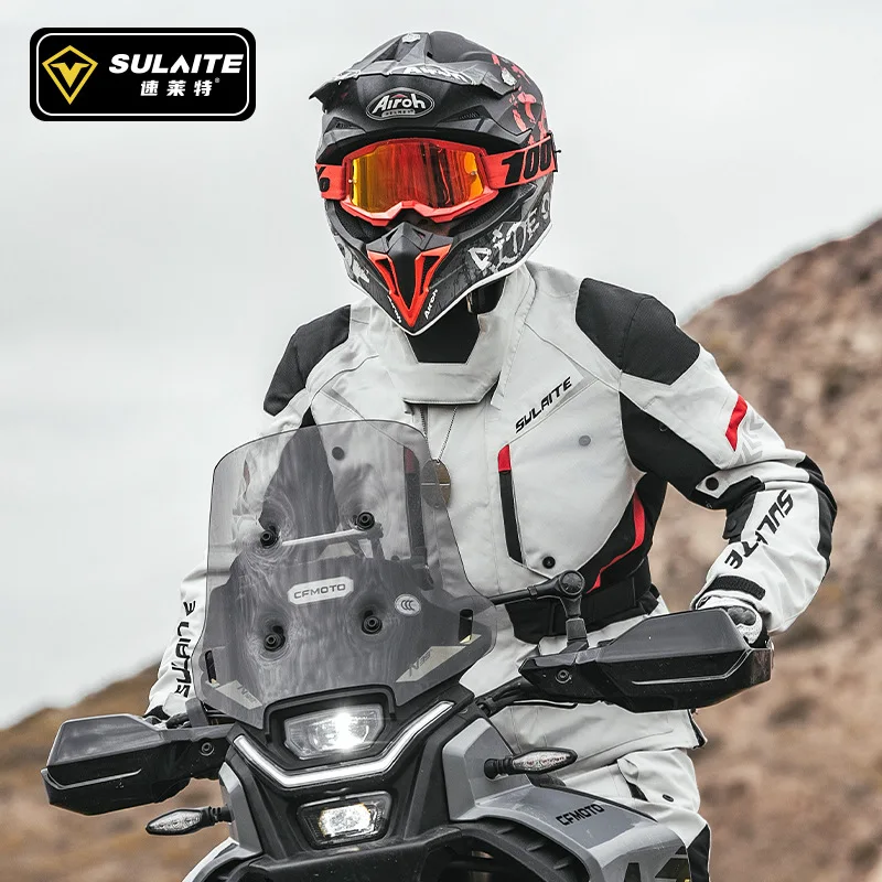 

Winter Motorcycle Jacket Pants Men Women Motorcycle Clothing Motocross Jackets Windproof Racing Coat with CE2 Protective Gear