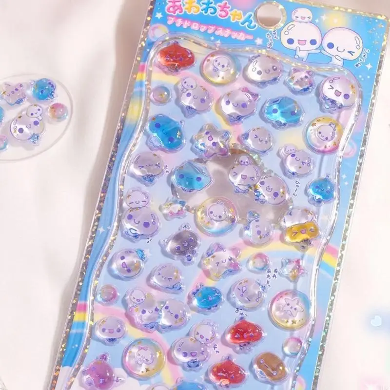 ملصق من مادة PVC على شكل حيوانات كرتونية لمجلة الحرف اليدوية وألبوم الصور والقصاصات K1KF