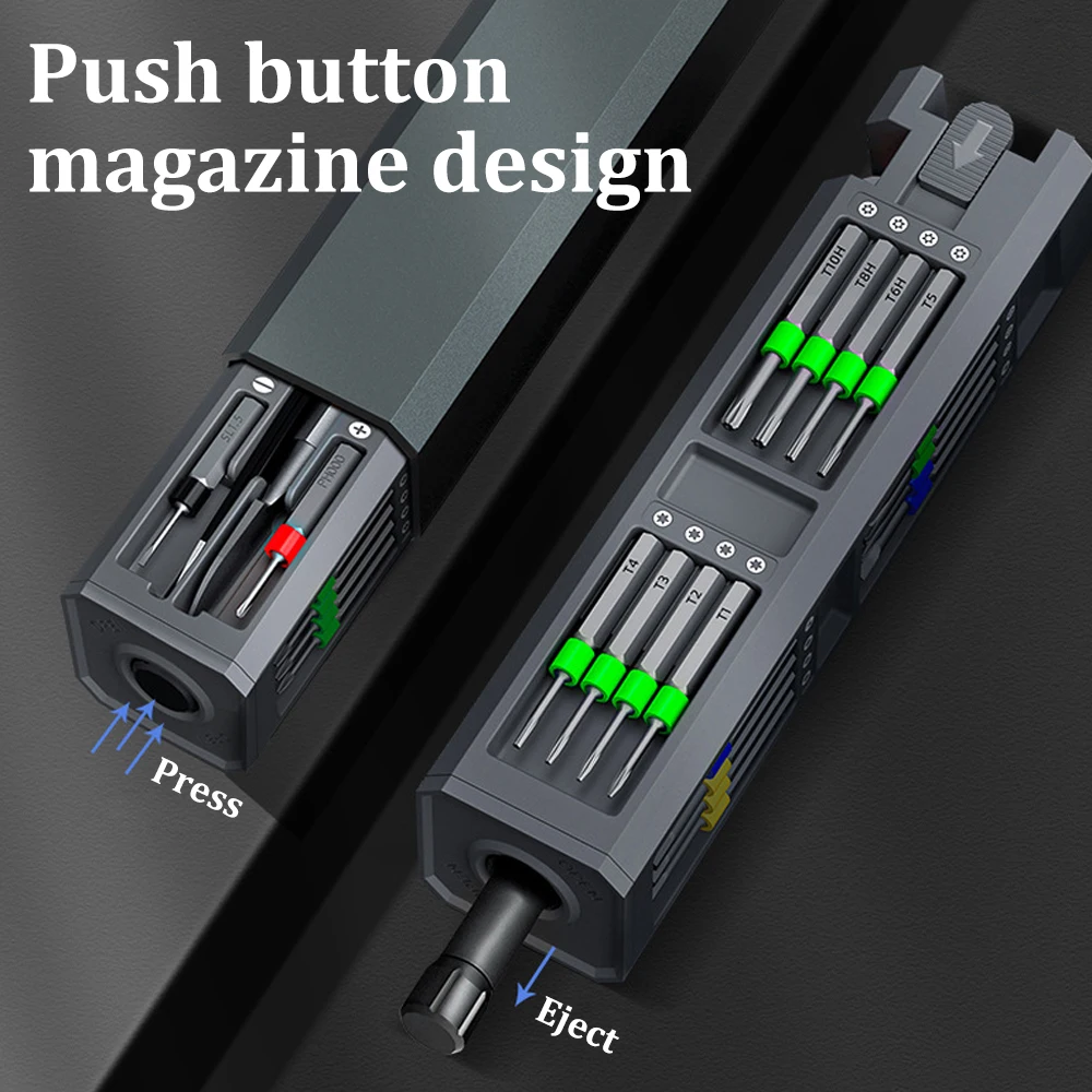 

31/45-In-1 Precision Screwdriver Set Watch PC Repair Tool Mobile Phone Electronic Products Disassembly Magnetic Screwdriver