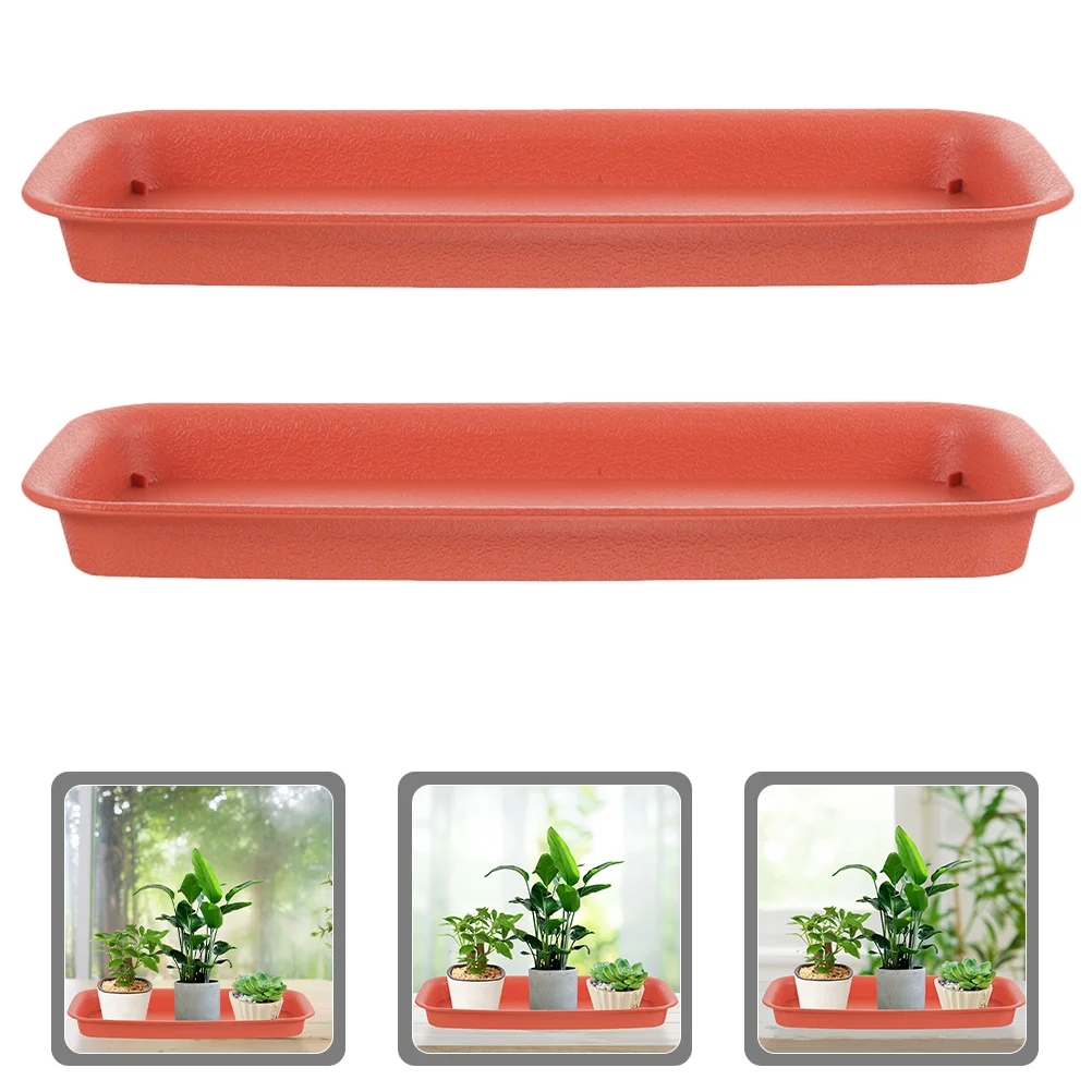 

Flower Pot Tray Drip Trays for Potted Plants Drainage Saucer Succulent Houseplants