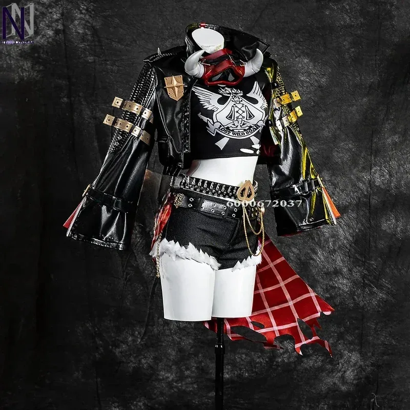 Zenless Zone Zero Game Lucy Cosplay Costume Wig Uniform Luciana Auxesis Theodoro Halloween Women Calydon Props Outfit