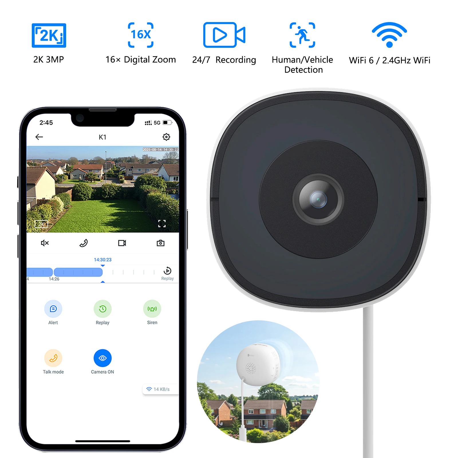 Wansview 2K 3MP Win… - image