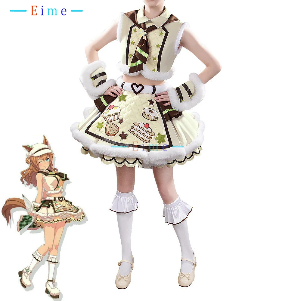 

New Pretty Derby Taiki Shuttle Cosplay Costume Women Carnival Uniforms Halloween Party Suits Game Role Play Outfits Custom Made