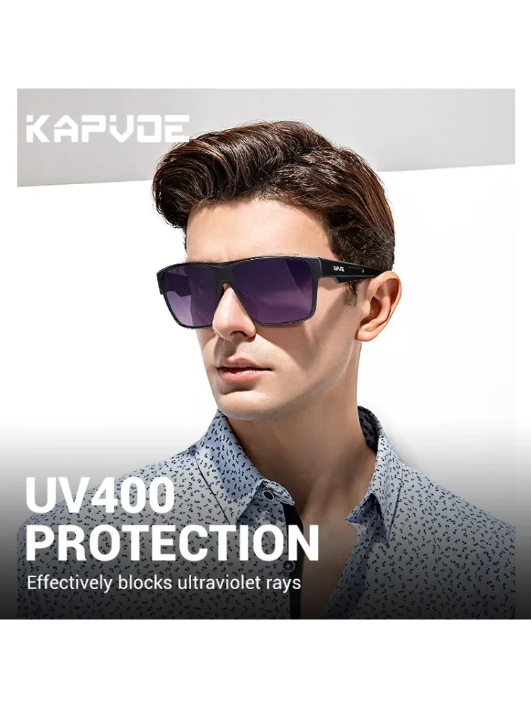 AliExpress kapvoe Kapvoe Fashion Polarized Sunglasses Glasses Men UV400 Sun Glasses for Women Cycling Fishing Driving HD Lens Outdoor TR90 Eyewear