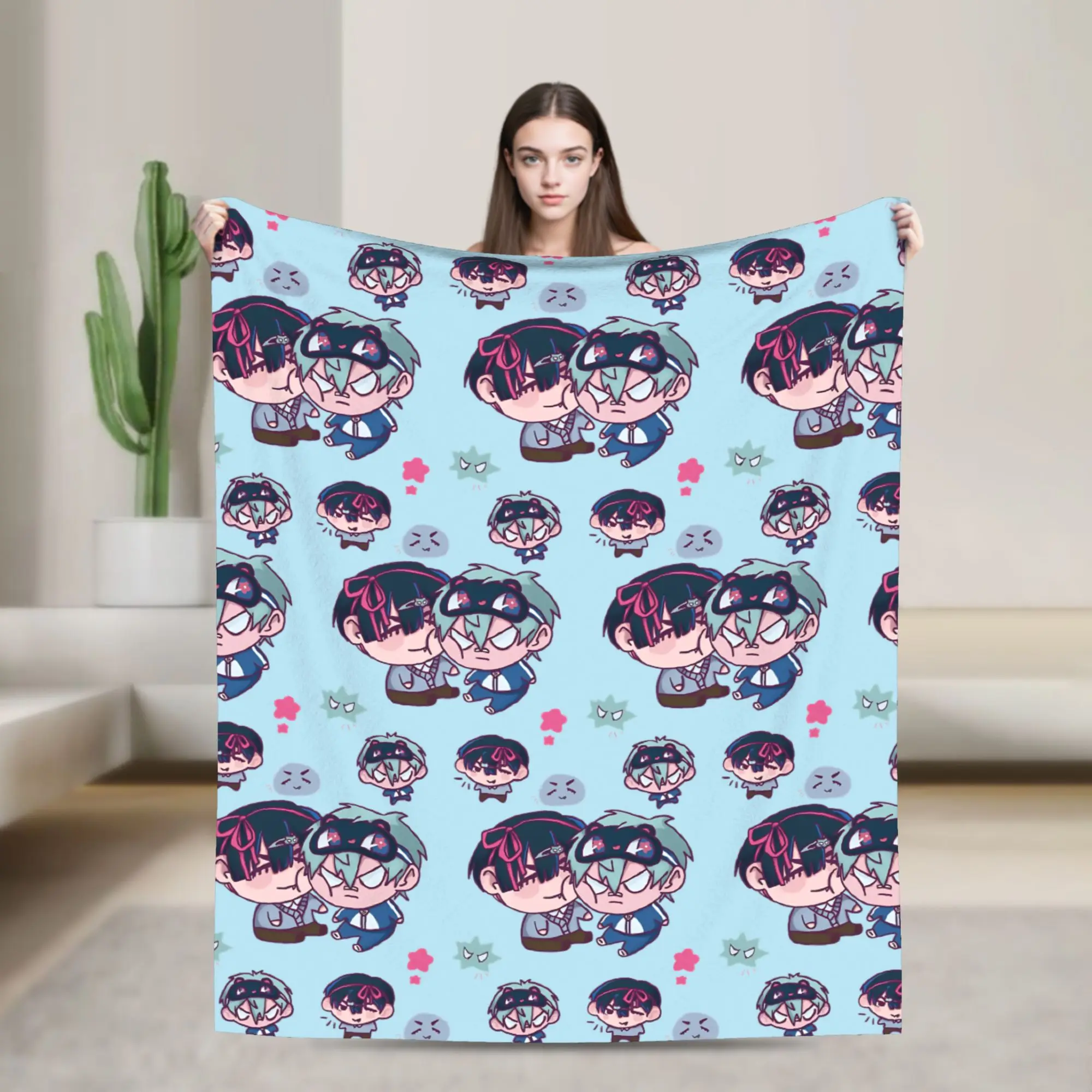 Alien Stage Ivantill Till Ivan Ivti Flannel Throw Blanket  Blanket for Home Outdoor Ultra-Soft Bedroom Quilt,