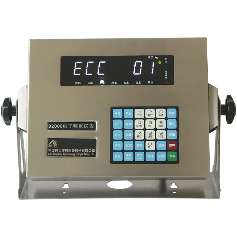 Factory wholesale OEM Digital Truck Scale Weighbridge Weighing D2008 weight Indicator