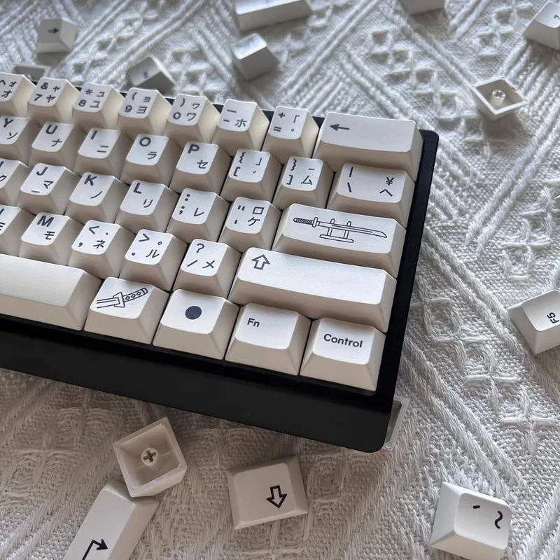 Imagem -03 - Gmk Honor Keycaps Perfil Cereja 128 Teclas Pbt Gaming Teclado Mecânico Acessórios para Atk Wooting