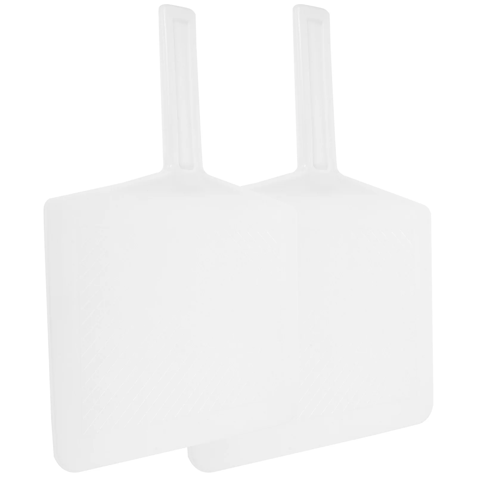 2 Buah Alat Konstruksi Tahan Lama dengan Pegangan Ergonomis untuk Plesteran Plastik, Alat Pengikis Beton Datar