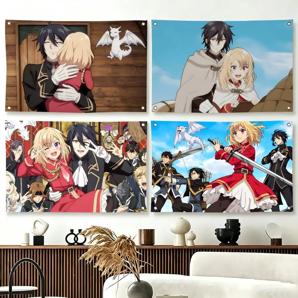 Medieval Royal Anime T-The Do‑Over Damsel Flags  For Living Room Home Dorm Decor Wall Outdoor Camping Party Banner Gifts