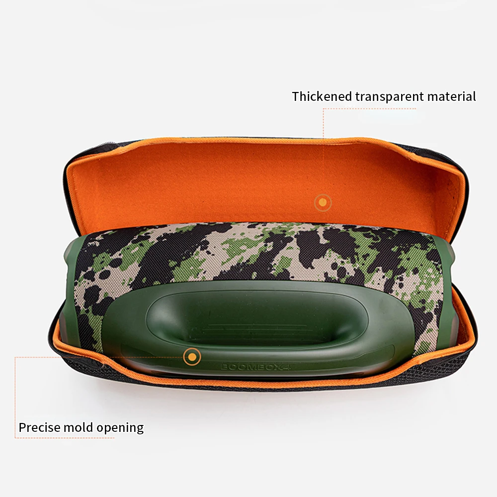 Hard Portable Speaker Bag for JBL BOOMBOX4 Speaker Sound Permeable Bags BOOMBOX 4 Transparent Box Outdoors Travel Carrying Case