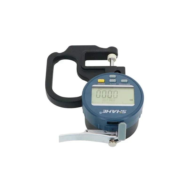 SHAHE High Accuracy 0-10mm Digital Thickness Gauge 0.001 mm With Rechargeable Battery Thickness Meter Precise Tools