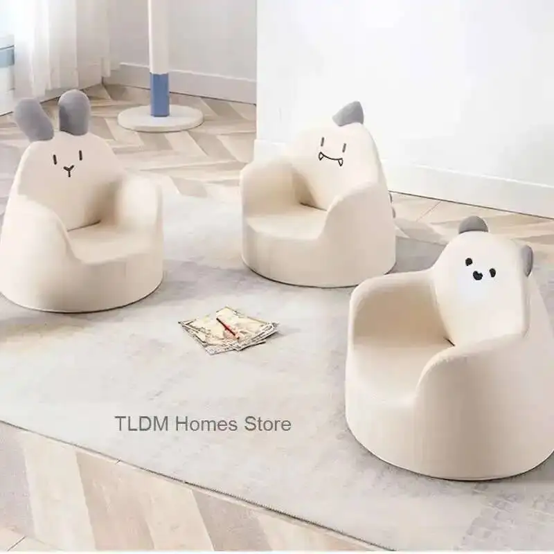 Cute Princess Cartoon Sofa Baby Korean Seat Removable Washable Boy Children's Baby Small Soft Mini Confortable Sofa