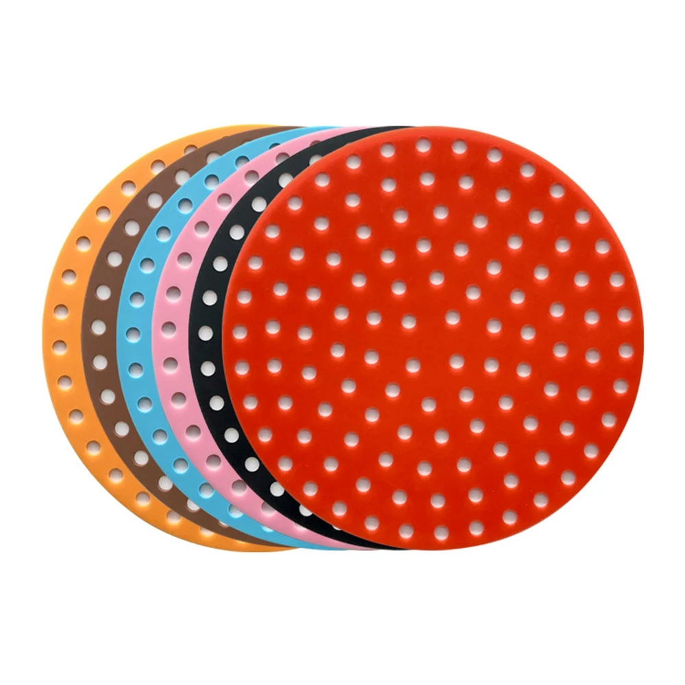 Silicone food grade air fryer mat round square air fryer liner Silicone Mold Scented Making Tools 3D DIY Handmade Fragrance